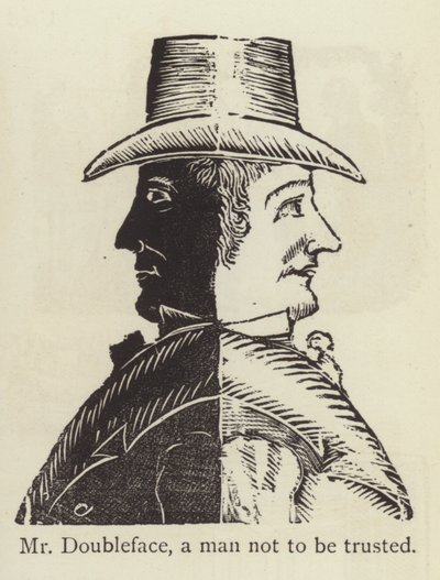 Mr Doubleface, un uomo di cui non fidarsi da English School