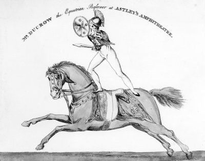 Mr Ducrow, il performer equestre all