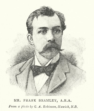 Frank Bramley, ARA (incisione) da English School