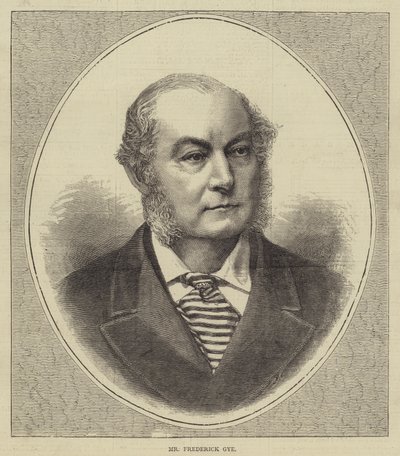 Il signor Frederick Gye da English School