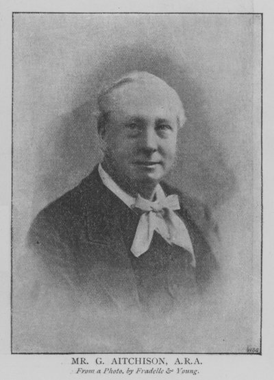 Mr G Aitchison, ARA (incisione) da English School