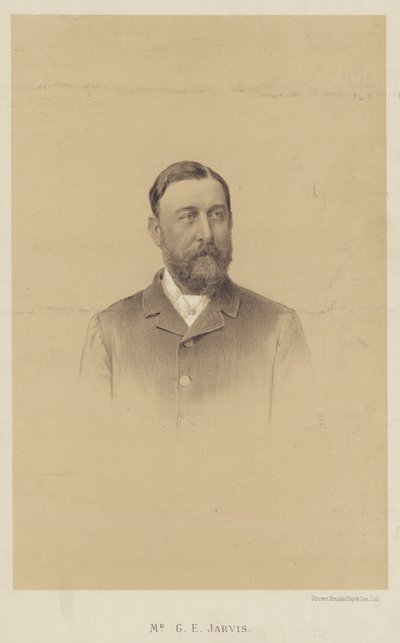 Mr G E Jarvis (litografia) da English School