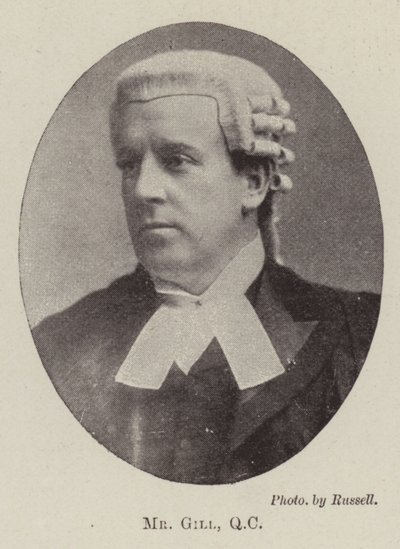 Mr Gill, QC (incisione) da English School