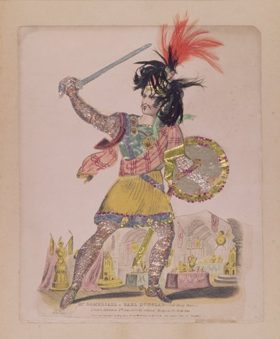 Mr. Gomersall nel ruolo di Earl Douglas da 