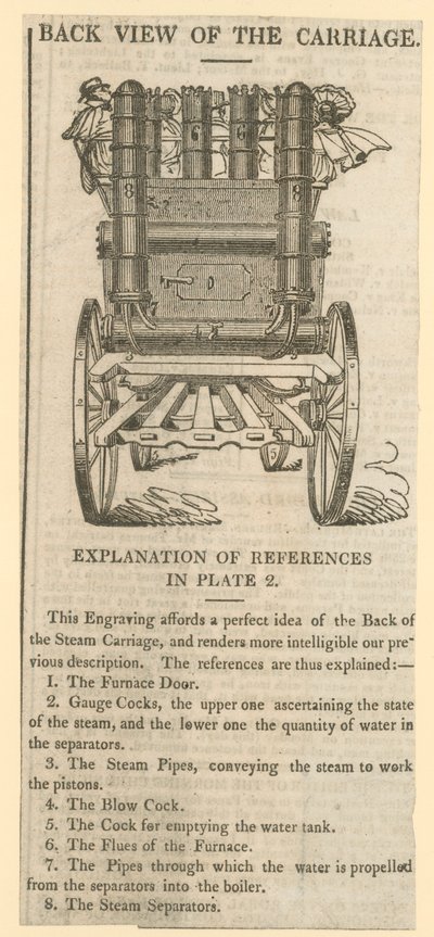 La nuova carrozza a vapore di Mr Gurney da English School
