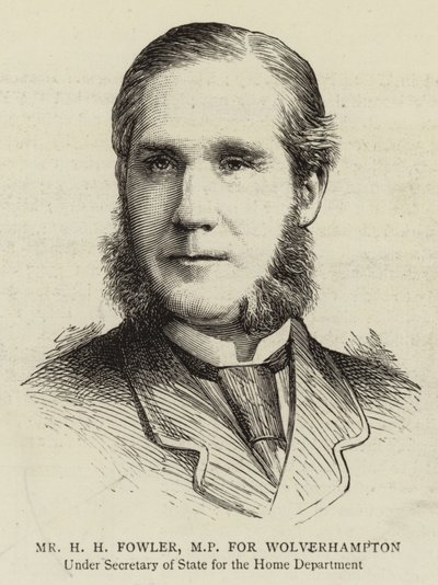 Mr H H Fowler, MP per Wolverhampton da English School