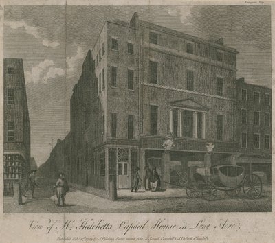 La casa principale di Mr Hatchett in Long Acre da English School