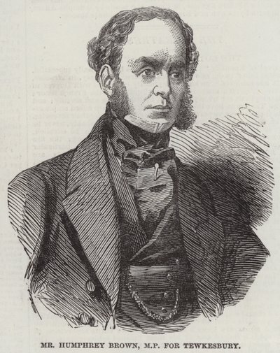 Il signor Humphrey Brown, MP per Tewkesbury da English School