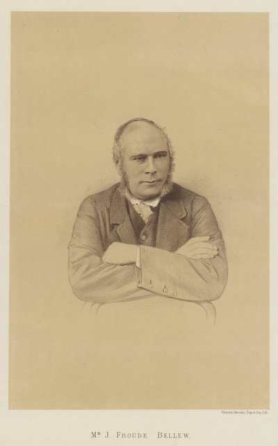 Mr J Froude Bellew (litografia) da English School