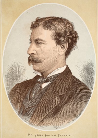 Mr James Gordon Bennett, illustrazione da L