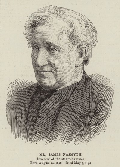 Mr James Nasmyth (incisione) da English School