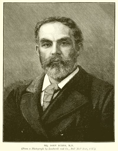 Mr. John Burns, M.P. da English School