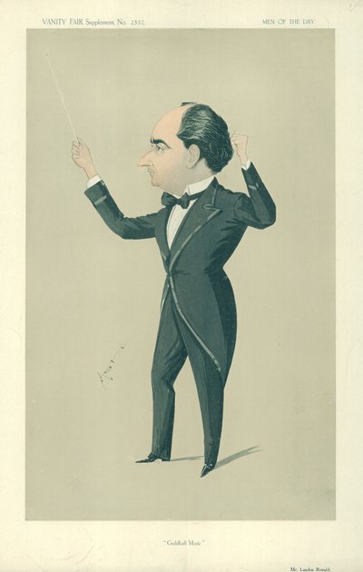 Mr Landon Ronald, Guildhall Music, 13 dicembre 1913 da English School