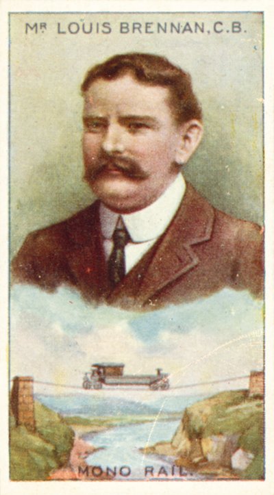Mr Louis Brennan, CB, monorotaia da English School