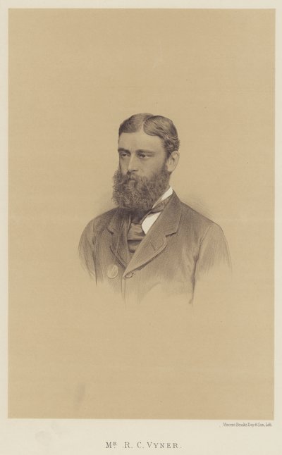 Mr R C Vyner (litografia) da English School