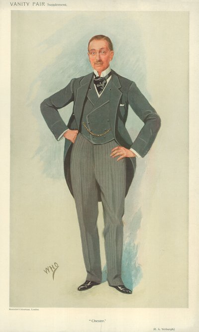 Mr Robert Armstrong Yerburgh, Chester, 28 aprile 1910 da English School