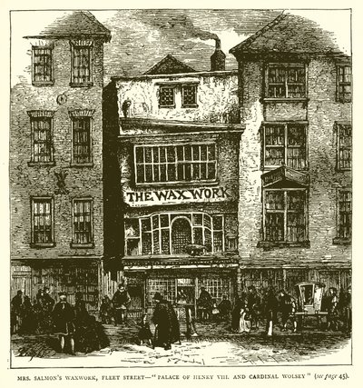Museo delle cere di Mr. Salmon, Fleet Street--Palazzo di Enrico VIII e del Cardinale Wolsey da English School
