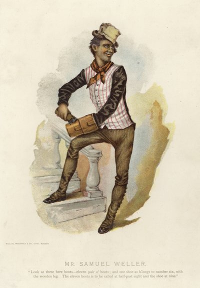 Mr Samuel Weller da Pickwick Papers da English School