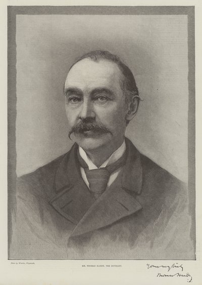 Il signor Thomas Hardy, il romanziere da English School