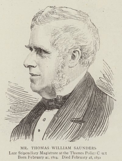 Mr Thomas William Saunders da English School
