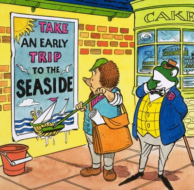 Il signor Rospo contempla una vacanza al mare da English School
