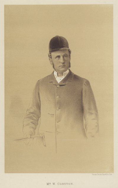 Mr W Coryton (litografia) da English School