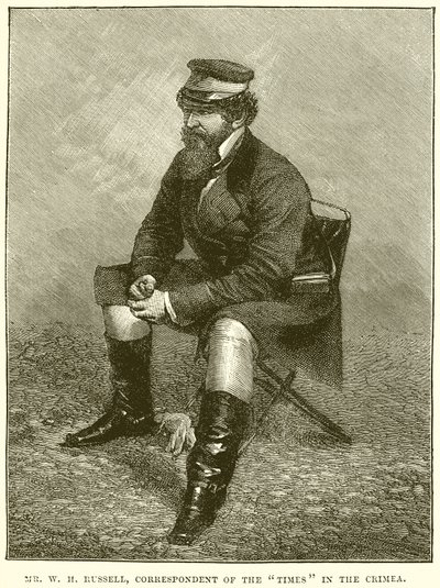 Il signor W. H. Russell, corrispondente del Times in Crimea da English School