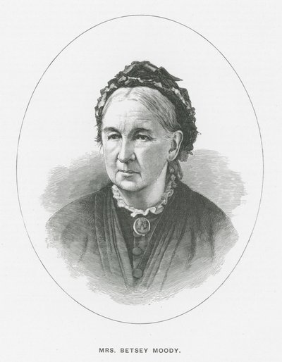 Signora Betsey Moody (litografia) da English School