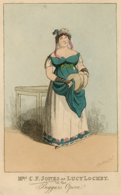Mrs C F Jones come Lucy Locket in L