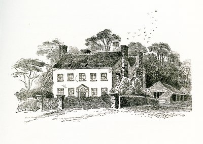 Casa della signora Snookes a Ringmer, Sussex, Inghilterra, 1733 da English School