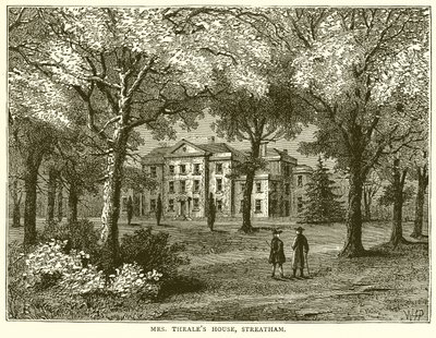Casa della Signora Thrale, Streatham da English School