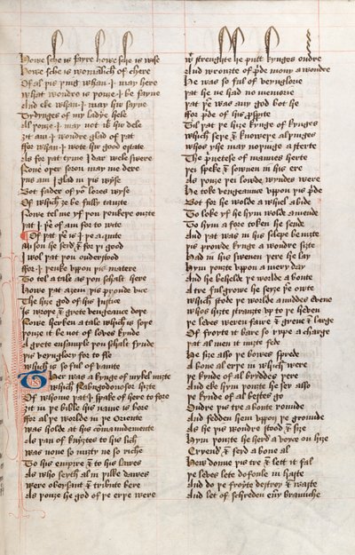 Ms326 f25r, Confessio Amantis di John Gower da English School