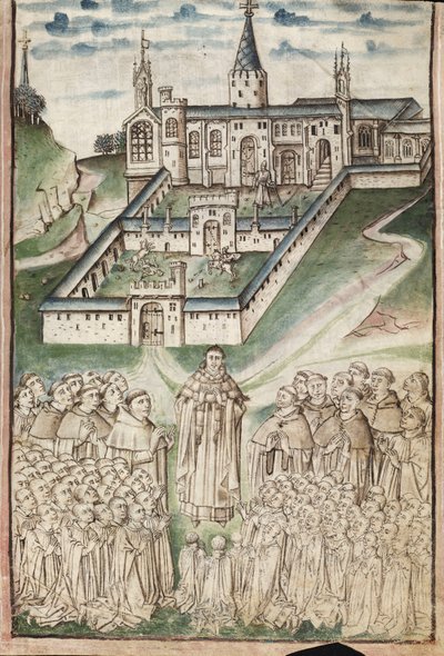 Vita di William di Wykeham di Thomas Chaundler da English School