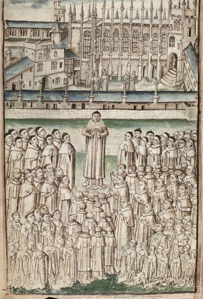 Vita di William di Wykeham di Thomas Chaundler da English School