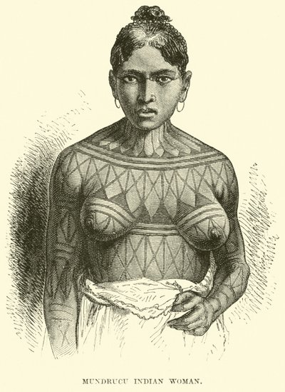 Donna indiana Mundrucu da English School
