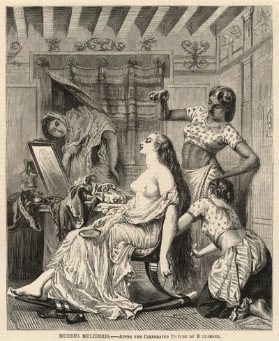 Mundus muliebris, dopo il celebre quadro di Boulanger da English School