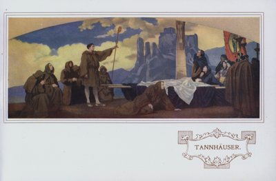 Murales nel ristorante Peter Robinson: Tannhauser da English School