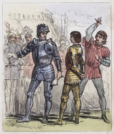Omicidio del principe Edoardo a Tewkesbury da English School
