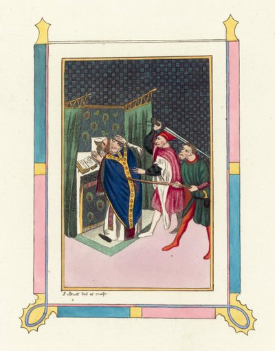 Assassinio di Thomas Becket da English School