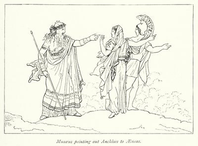 Museo indica Anchise ad Enea da English School