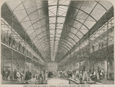 Museo di Scienza e Arte in costruzione, sulla tenuta di Kensington Gore da English School