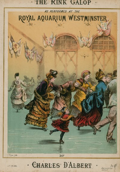 Partitura musicale per The Rink Galop di Charles DAlbert da English School