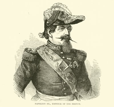 Napoleone III, imperatore dei francesi, luglio 1870 da English School