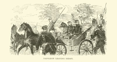 Napoleone lascia Sedan, settembre 1870 da English School