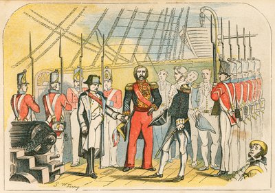 Napoleone si arrende agli inglesi da English School
