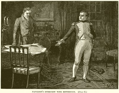 Intervista di Napoleone con Metternich da English School