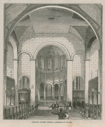 Società Nazionale - interno della cappella da English School