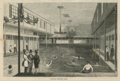 Bagno nazionale (incisione) da English School