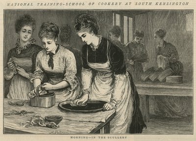 Scuola Nazionale di Cucina a South Kensington: Mattina in cucina da English School