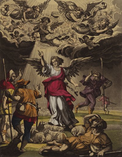 Annuncio della Natività di Cristo da English School